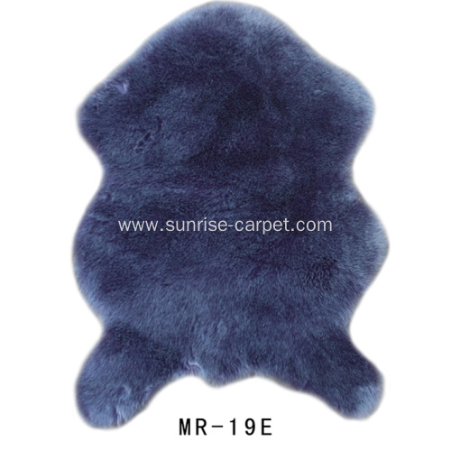 Faux Rabbit Plain or mixed color Shaggy Carpet